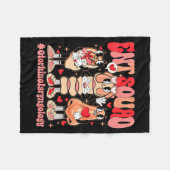 Funny Ent Squad Otolaryngologist Ent Valentines Da Fleecedecke (Vorderseite (Horizontal))