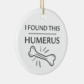 Funny Entdeckungen, fand ich diese Humerus Geschen Keramik Ornament (Rechts)