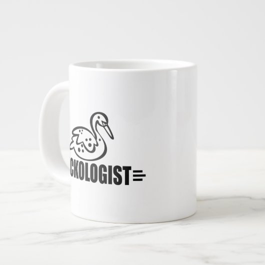 Funny Ente Jumbo-Tasse (Vorderseite Links)
