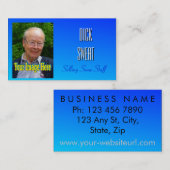 Funny Entertainer Visitenkarte (Vorne/Hinten)