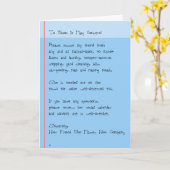 Funny Entschuldigung to Go Out With Friend Thinkin Karte (Gelbe Blume)