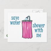 Funny Environmental Postkarte (Vorne/Hinten)