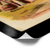 Funny Ephemeral Stove Art Ad Poster (Ecke)