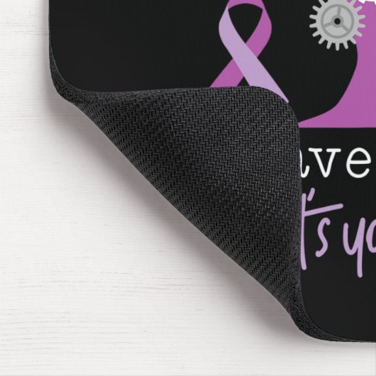 Funny Epilepsy Awareness ist der Beweis, dass ich Mousepad (Ecke)