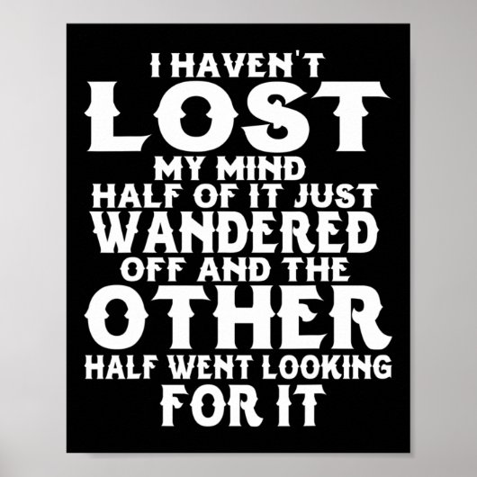 Funny Epilepsy Awareness Poster (Vorne)