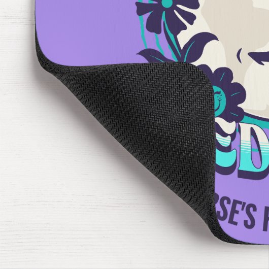 Funny ER Doctor Intubated Customize (Medical Job) Mousepad (Ecke)