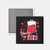 Funny Er Rn Nurse Nursing Valentine’s Day You're M Magnet (Vorderseite/Rückseite)