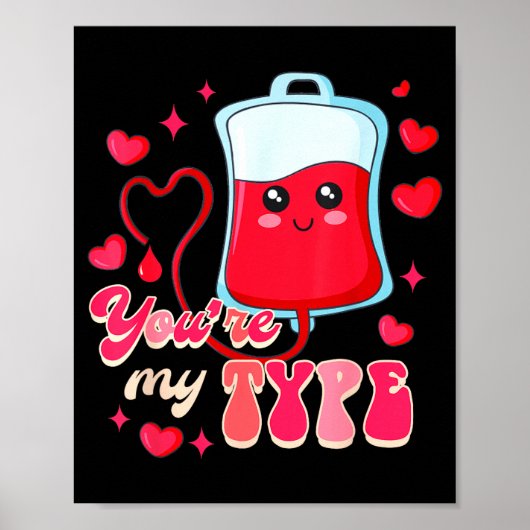 Funny Er Rn Nurse Nursing Valentine’s Day You're M Poster (Vorne)