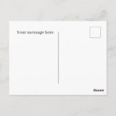 Funny Erdbeeren Liebhaber fügen Text hinzu Postkarte (Rückseite)