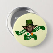 Funny Erin brach St Patrick's Day Button (Vorne & Hinten)