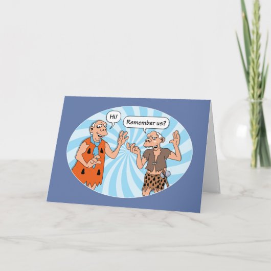 Funny Erinnerungen Geburtstag Karte (Vorderseite)