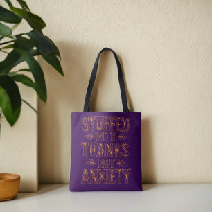 Funny Erntedank Dankbarkeit Tasche