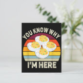 Funny Erntedank Deviled Eggs Sie wissen, warum ich (Stehend Vorderseite)
