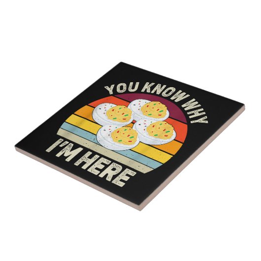 Funny Erntedank Deviled Eggs Sie wissen, warum ich Fliese (Seite)