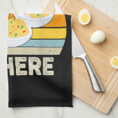 Funny Erntedank Deviled Eggs Sie wissen, warum ich Geschirrtuch (Viertel Falte)