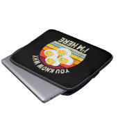 Funny Erntedank Deviled Eggs Sie wissen, warum ich Laptopschutzhülle (Vorne Knopf)