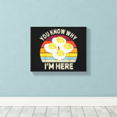 Funny Erntedank Deviled Eggs Sie wissen, warum ich Leinwanddruck (Insitu (Holzboden))