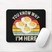 Funny Erntedank Deviled Eggs Sie wissen, warum ich Mousepad (Mit Mouse)