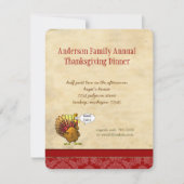 Funny Erntedank Dinner Einladung (Vorderseite)