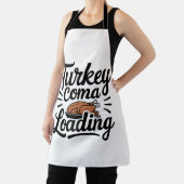 Funny Erntedank Dinner Türkei Coma Lounge Schürze (InSitu)