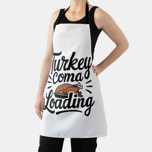 Funny Erntedank Dinner Türkei Coma Lounge Schürze (InSitu)