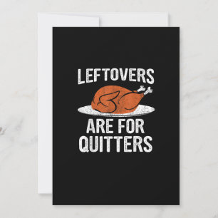 Funny Erntedank Dinner Türkei Leftows sind für Feiertagskarte