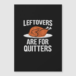 Funny Erntedank Dinner Türkei Leftows sind für Magnetkarte