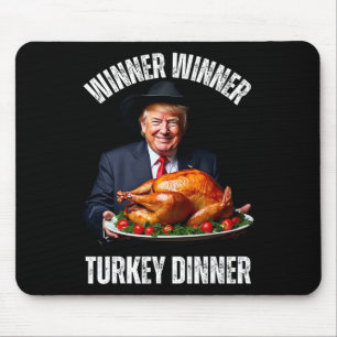 Funny Erntedank Familie Trump Gewinner Turk Mousepad