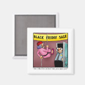 Funny Erntedank Favor Magnet (Vorderseite/Rückseite)