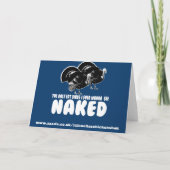 Funny Erntedank Feiertagskarte (Rückseite)