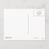 Funny Erntedank Feiertagspostkarte (Rückseite)