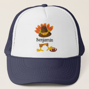 Funny Erntedank Football Türkei Custom Truckerkappe