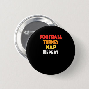 Funny Erntedank Football Türkei Nickerchen Wiederh Button