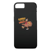 Funny Erntedank - Gobble bis zum Wobelstuhl Case-Mate iPhone Hülle (Rückseite)