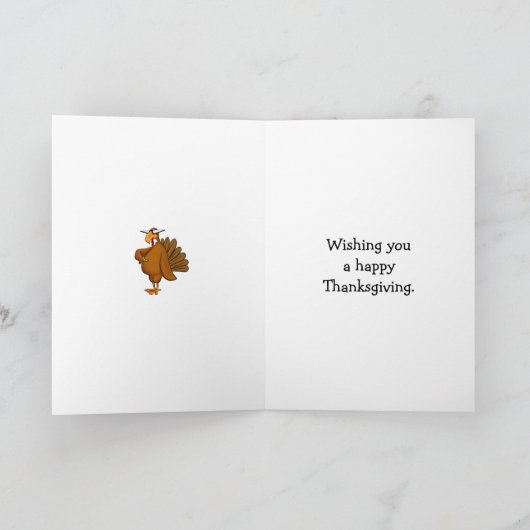 Funny Erntedank Grußkarte Feiertagskarte (Innenseite)