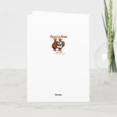 Funny Erntedank Grußkarte "Spectickles" Feiertagskarte (Rückseite)