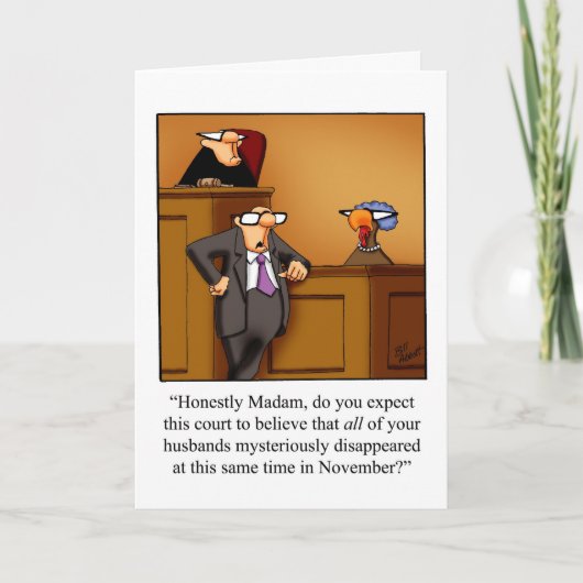 Funny Erntedank Grußkarte "Spectickles" Feiertagskarte (Vorderseite)