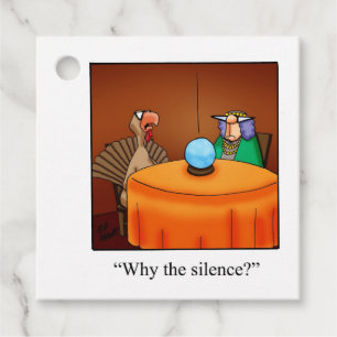 Funny Erntedank Holiday Gift Tags Geschenkanhänger