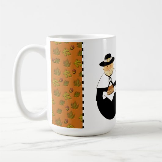 Funny Erntedank Kaffeetasse (Links)