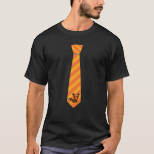 Funny Erntedank Krawatte mit Truthahn für die Fami T-Shirt