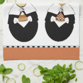 Funny Erntedank Küchentuch (Gefaltet)