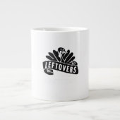 Funny Erntedank Leftovers sind für Quitters Turk Jumbo-Tasse (Vorderseite)