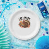 Funny Erntedank - Leftovers sind für Quittung Pappteller (Party)