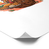 Funny Erntedank - Leftovers sind für Quittung Poster (Ecke)