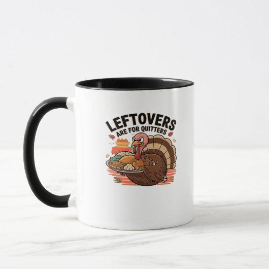 Funny Erntedank - Leftovers sind für Quittung Tasse (Links)