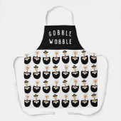 Funny Erntedank Long Schürze (Vorderseite)