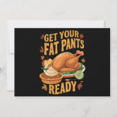 Funny Erntedank macht die Fett-Ameisen fertig Einladung (Vorderseite)