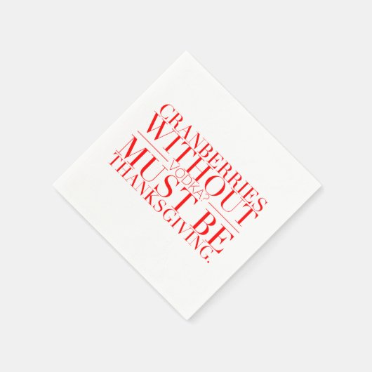 Funny Erntedank Napkins Serviette (Ecke)