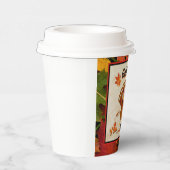 Funny Erntedank Paper Cup Pappbecher (Rechts)