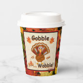 Funny Erntedank Paper Cup Pappbecher (Vorderseite)